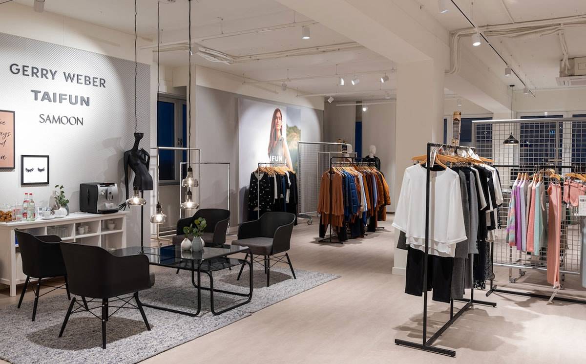 Gerry Weber präsentiert alle Konzernmarken im Hamburger Showroom