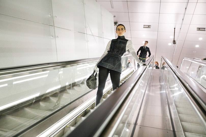 Mode-Metro Richtung G-Star bei der Amsterdam Fashion Week