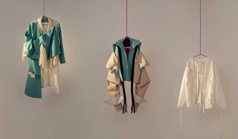 In Bildern: Modestudierende schaffen neue Kreationen aus recycelten Zara-Artikeln In Bildern: Modestudierende schaffen neue Kreationen aus recycelten Zara-Artikeln