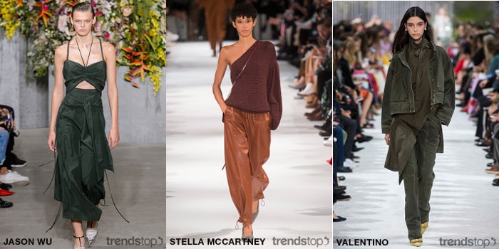 Makrothema der Damenmode Frühjahr/Sommer 2019 Makrothema der Damenmode Frühjahr/Sommer 2019