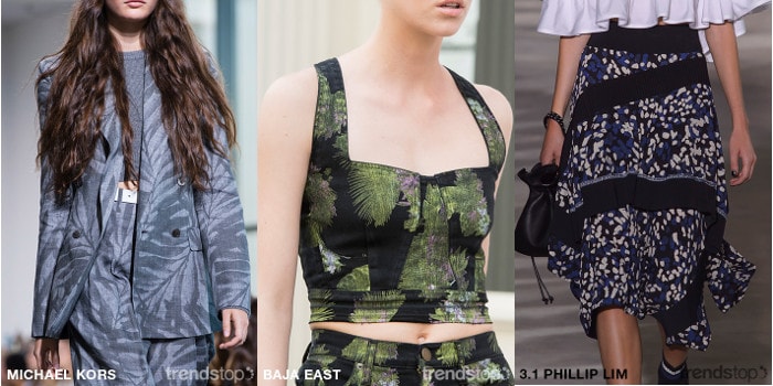 Makrothema der Damenmode Frühjahr/Sommer 2019 Makrothema der Damenmode Frühjahr/Sommer 2019