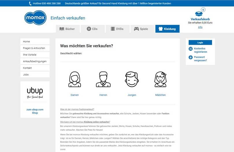 Momox: Über das Millionengeschäft mit Second-Hand-Kleidung Momox: Über das Millionengeschäft mit Second-Hand-Kleidung