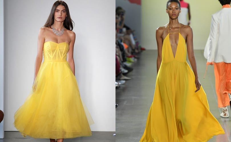 Gespottet: Pantones Modefarben für F/S 2019 auf der New York Fashion Week Gespottet: Pantones Modefarben für F/S 2019 auf der New York Fashion Week