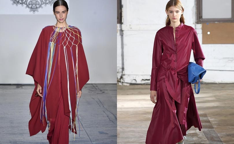Gespottet: Pantones Modefarben für F/S 2019 auf der New York Fashion Week Gespottet: Pantones Modefarben für F/S 2019 auf der New York Fashion Week