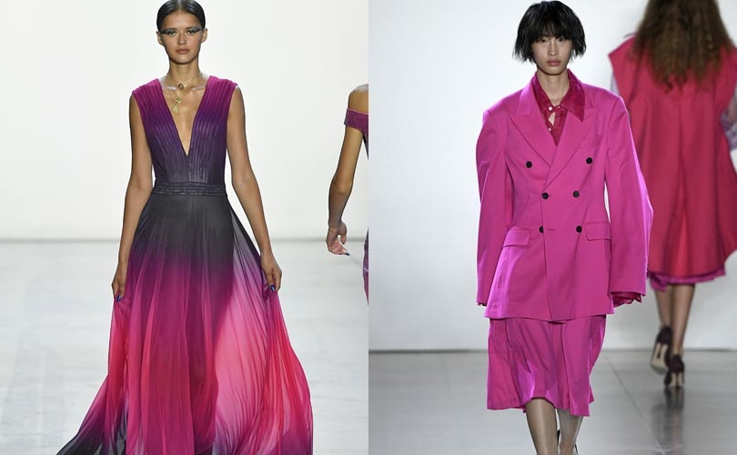 Gespottet: Pantones Modefarben für F/S 2019 auf der New York Fashion Week Gespottet: Pantones Modefarben für F/S 2019 auf der New York Fashion Week