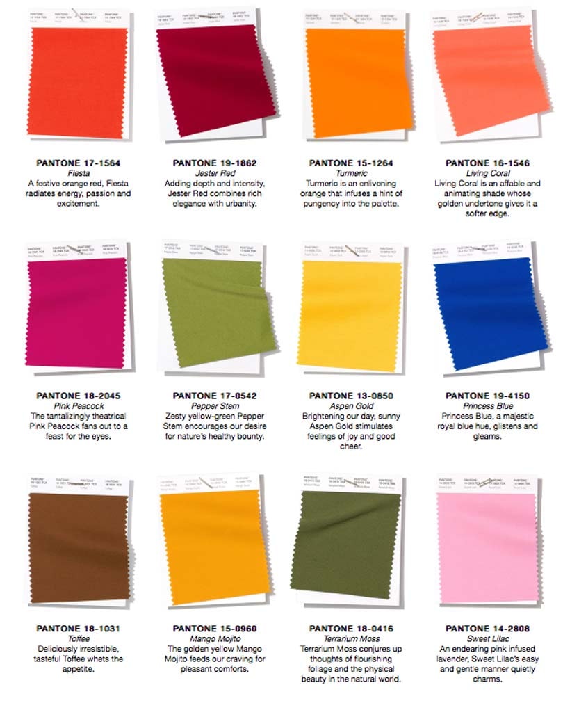 Gespottet: Pantones Modefarben für F/S 2019 auf der New York Fashion Week Gespottet: Pantones Modefarben für F/S 2019 auf der New York Fashion Week