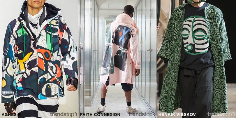 Fast Fashion Print-Richtungen der Männermode F/S20 Fast Fashion Print-Richtungen der Männermode F/S20