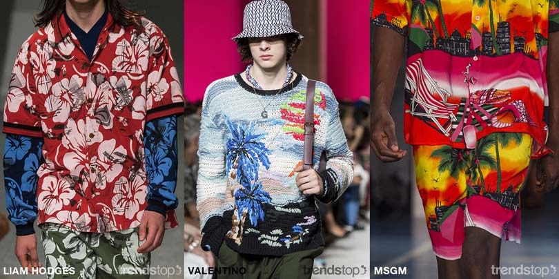 Fast Fashion Print-Richtungen der Männermode F/S20 Fast Fashion Print-Richtungen der Männermode F/S20