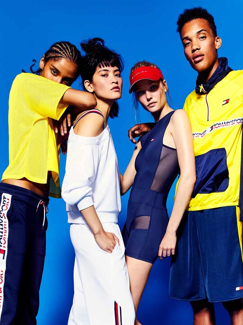 In Bildern: Tommy Hilfiger bringt seine erste Sportswear-Linie auf den Markt In Bildern: Tommy Hilfiger bringt seine erste Sportswear-Linie auf den Markt