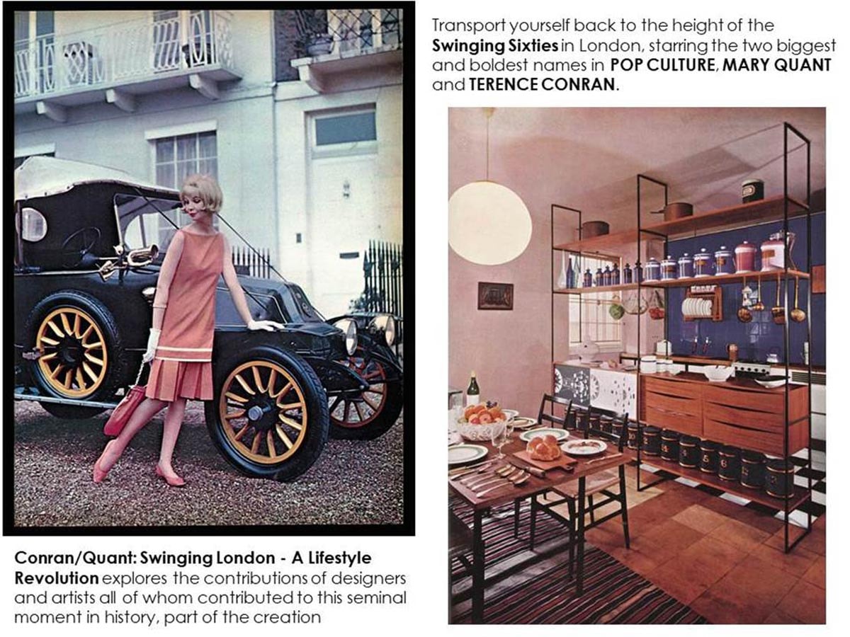 Buch: Swinging London über Terence Conran & Mary Quant Buch: Swinging London über Terence Conran & Mary Quant