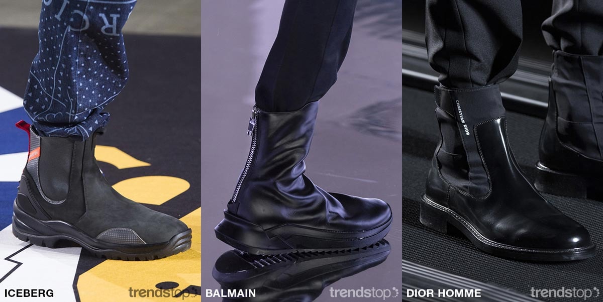 Schlüsselrichtungen der Herrenschuhmode Herbst/Winter 2019-20 Schlüsselrichtungen der Herrenschuhmode Herbst/Winter 2019-20