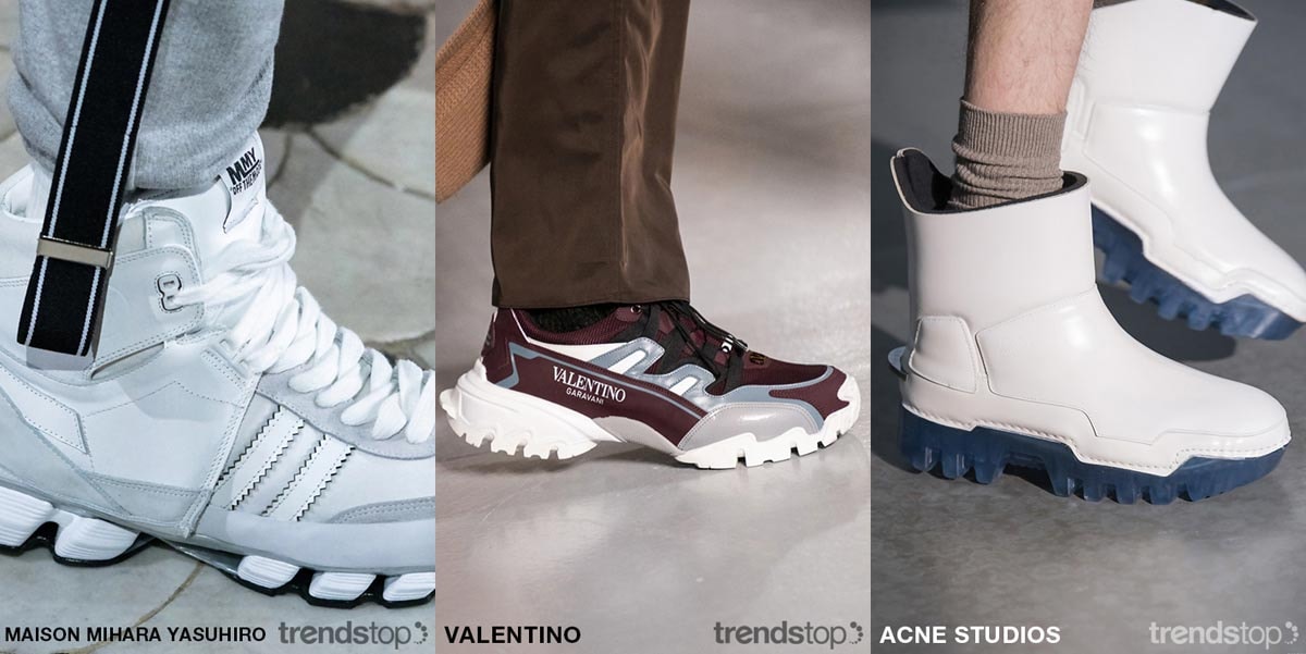 Schlüsselrichtungen der Herrenschuhmode Herbst/Winter 2019-20 Schlüsselrichtungen der Herrenschuhmode Herbst/Winter 2019-20