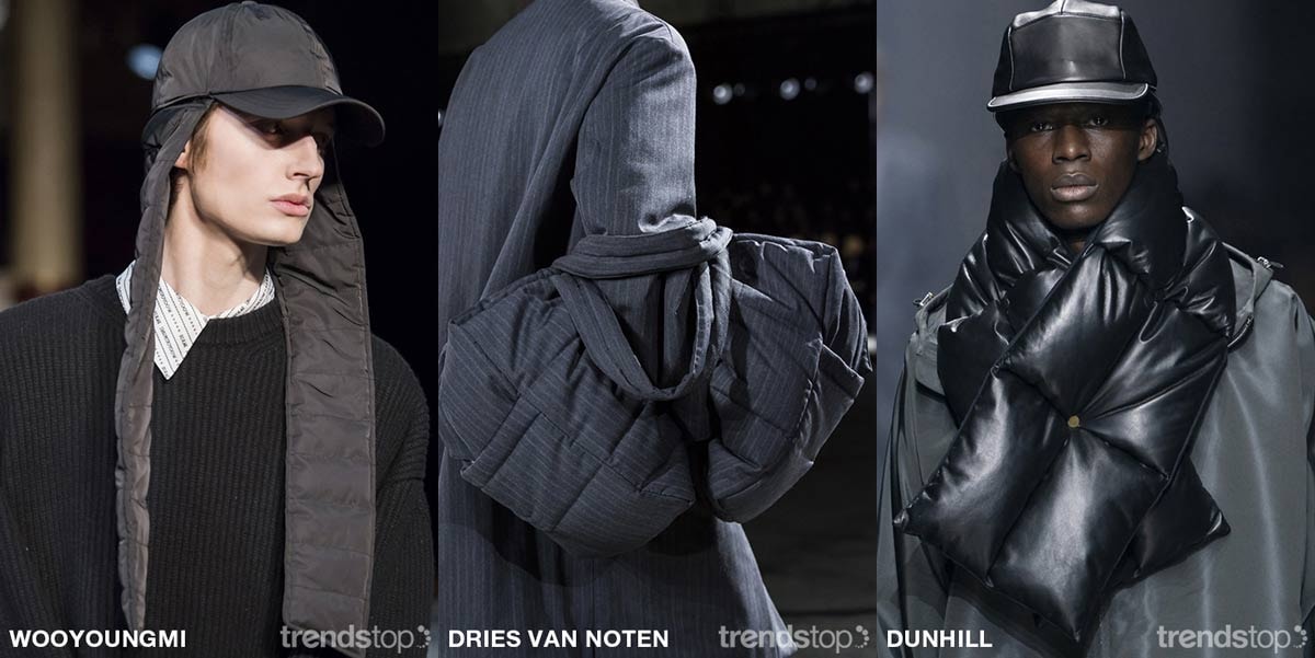 Schlüsselrichtungen Accessoires der Männermode Herbst/Winter 2019-20 Schlüsselrichtungen Accessoires der Männermode Herbst/Winter 2019-20