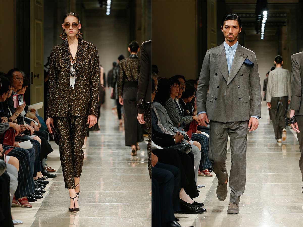 In Bildern: Giorgio Armani präsentiert Resort-Kollektion in Tokio In Bildern: Giorgio Armani präsentiert Resort-Kollektion in Tokio