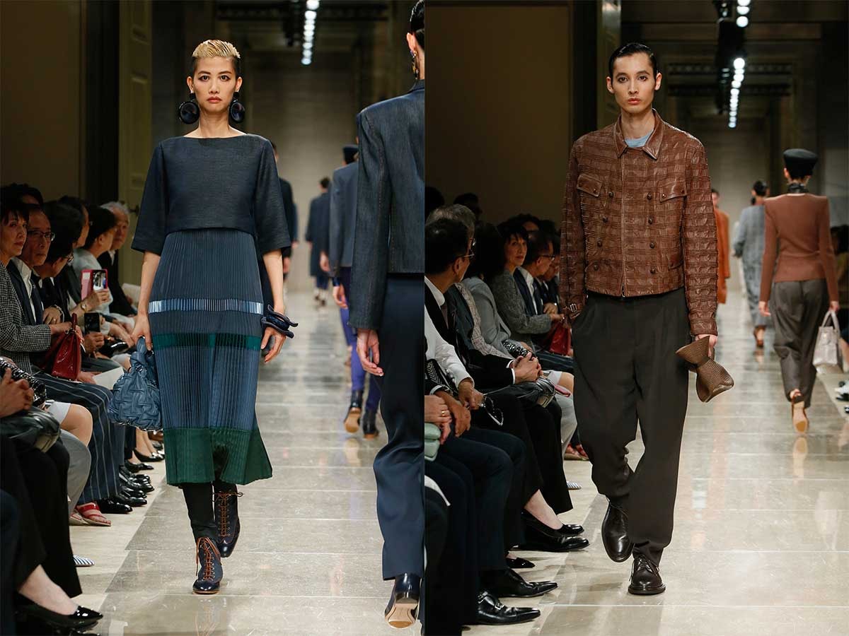 In Bildern: Giorgio Armani präsentiert Resort-Kollektion in Tokio In Bildern: Giorgio Armani präsentiert Resort-Kollektion in Tokio