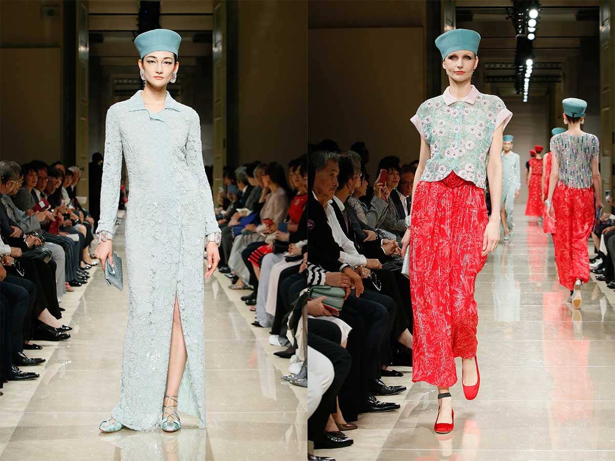 In Bildern: Giorgio Armani präsentiert Resort-Kollektion in Tokio In Bildern: Giorgio Armani präsentiert Resort-Kollektion in Tokio
