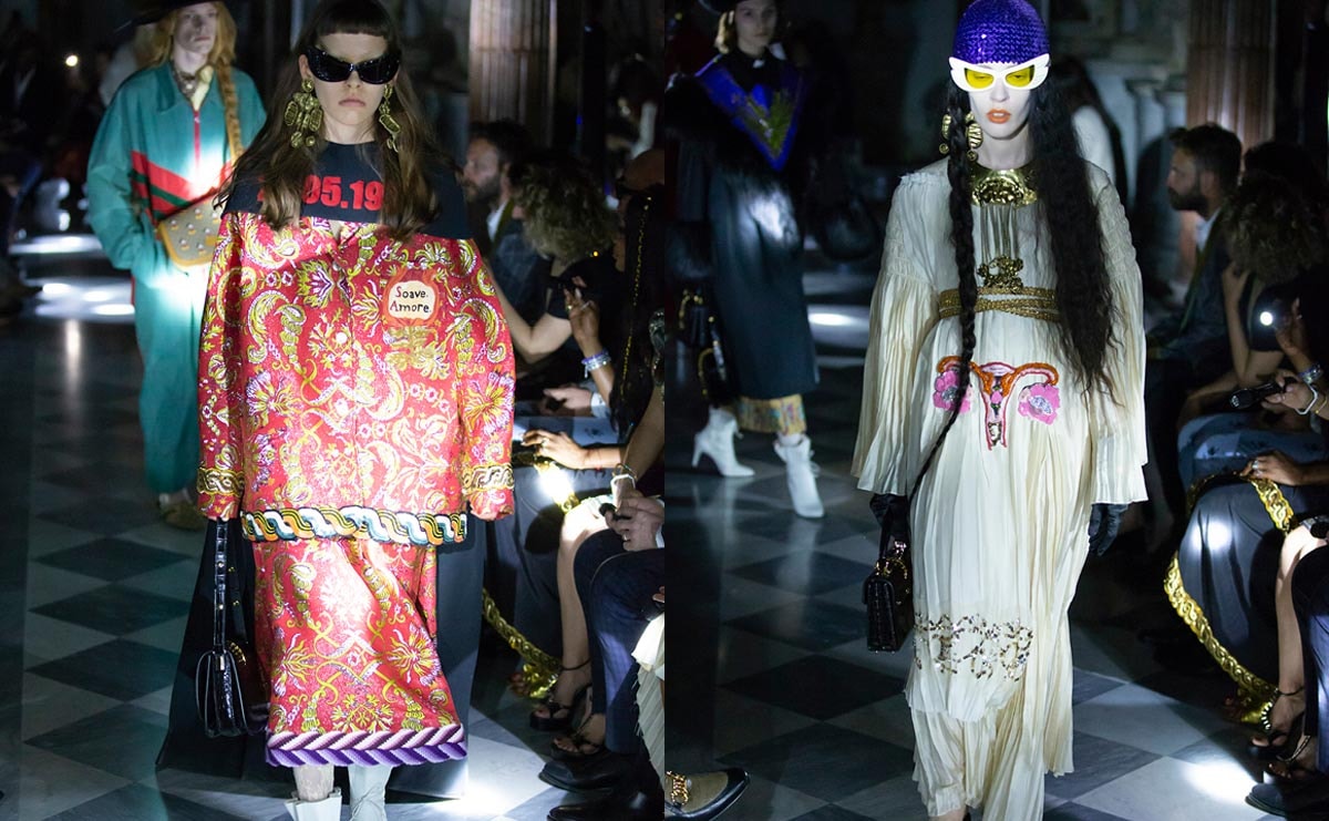 Guccis Resort-Kollektion vermischt Heroismus mit Feminismus Guccis Resort-Kollektion vermischt Heroismus mit Feminismus