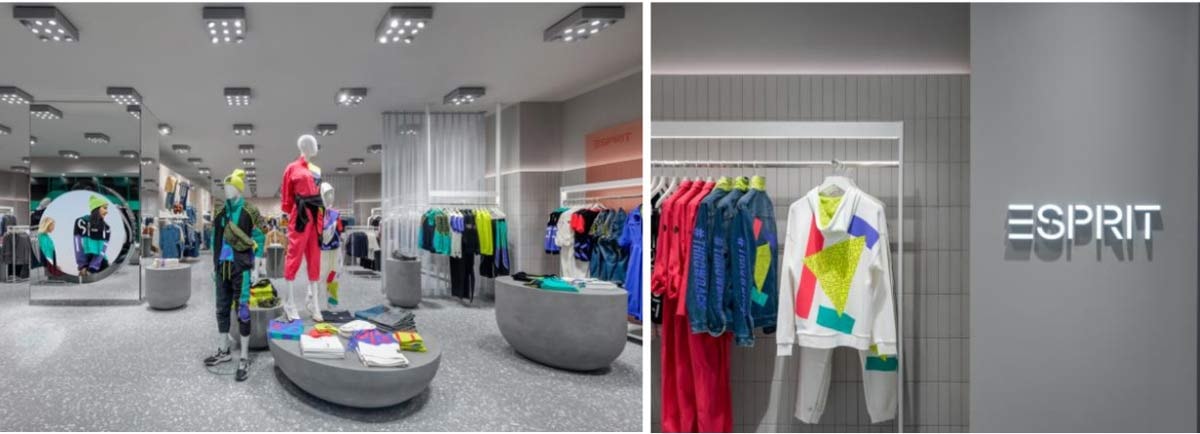 Esprit enthüllt neues Ladenkonzept Esprit enthüllt neues Ladenkonzept