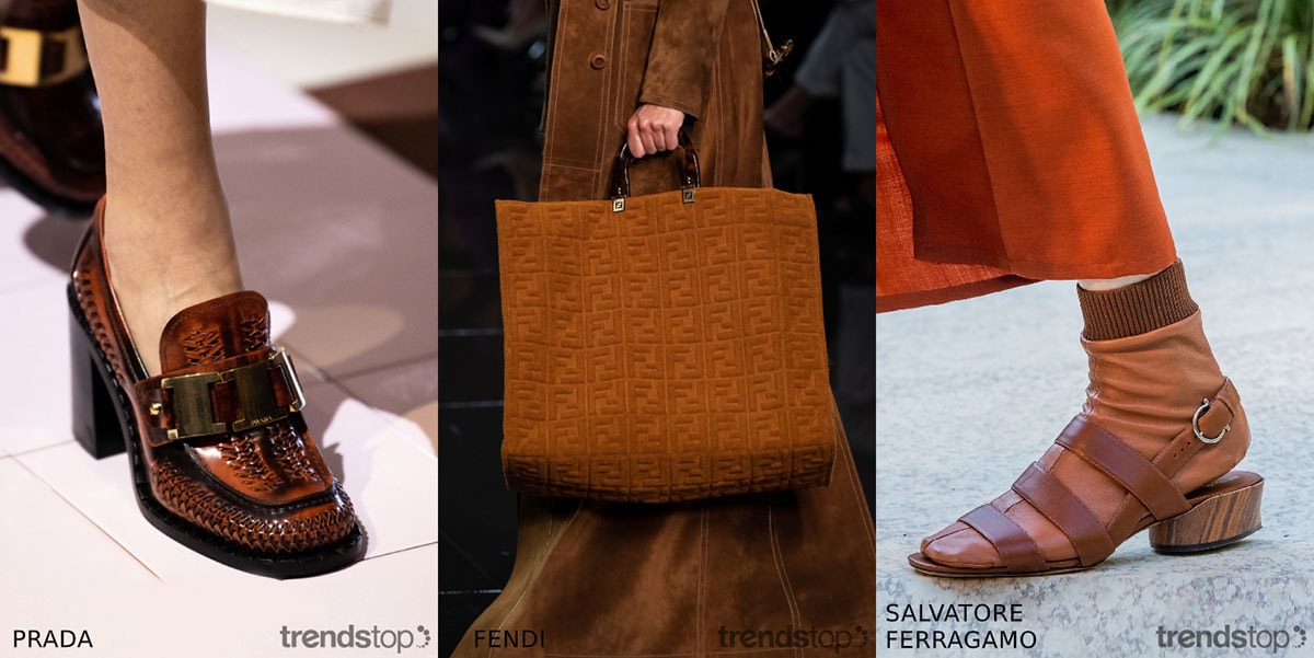 Schlüsselfarben der Laufstege - Damenmode Frühjahr/Sommer 2020 Schlüsselfarben der Laufstege - Damenmode Frühjahr/Sommer 2020