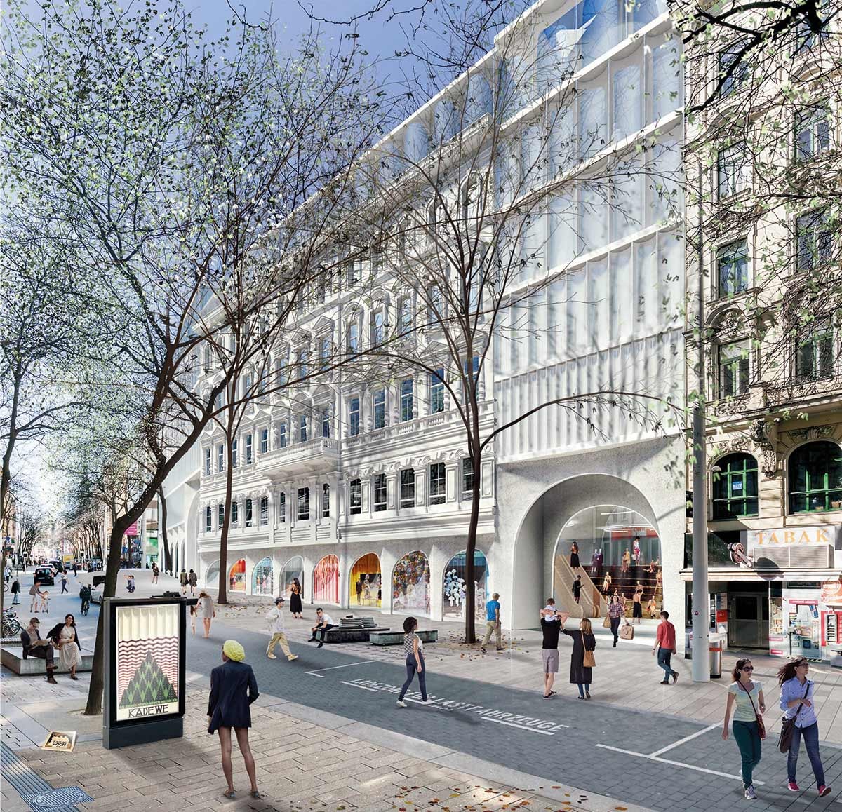 Es wird konkreter um das KaDeWe in Wien: 2023 soll alles fertig sein Es wird konkreter um das KaDeWe in Wien: 2023 soll alles fertig sein