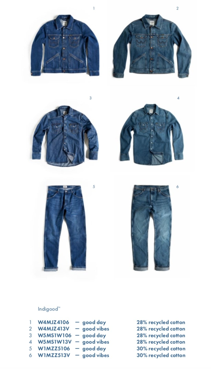 Wrangler geht mit seiner Indigood Kollektion in die zweite Runde Wrangler geht mit seiner Indigood Kollektion in die zweite Runde
