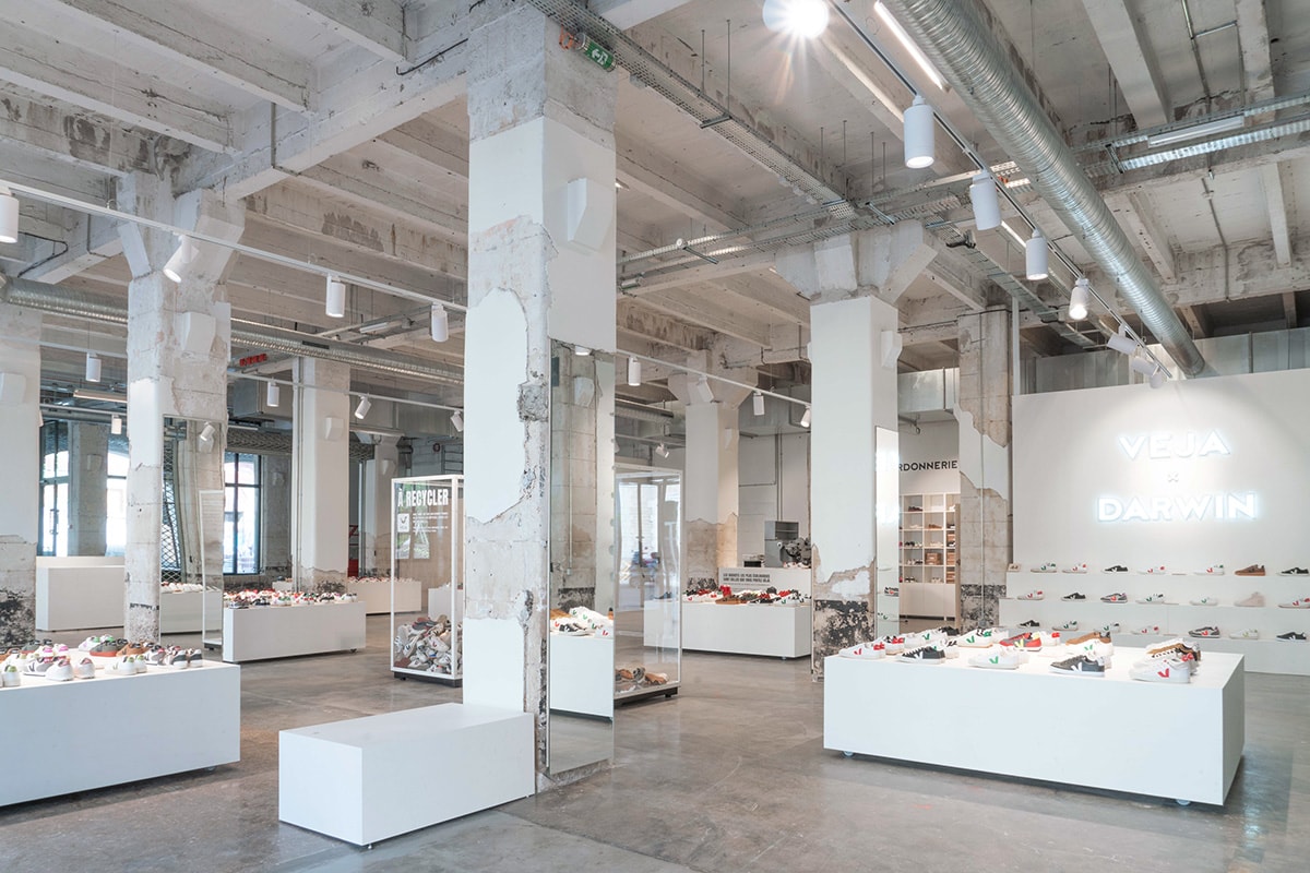 Store der Zukunft: Veja eröffnet Laden im kreativen Hotspot von Bordeaux Store der Zukunft: Veja eröffnet Laden im kreativen Hotspot von Bordeaux