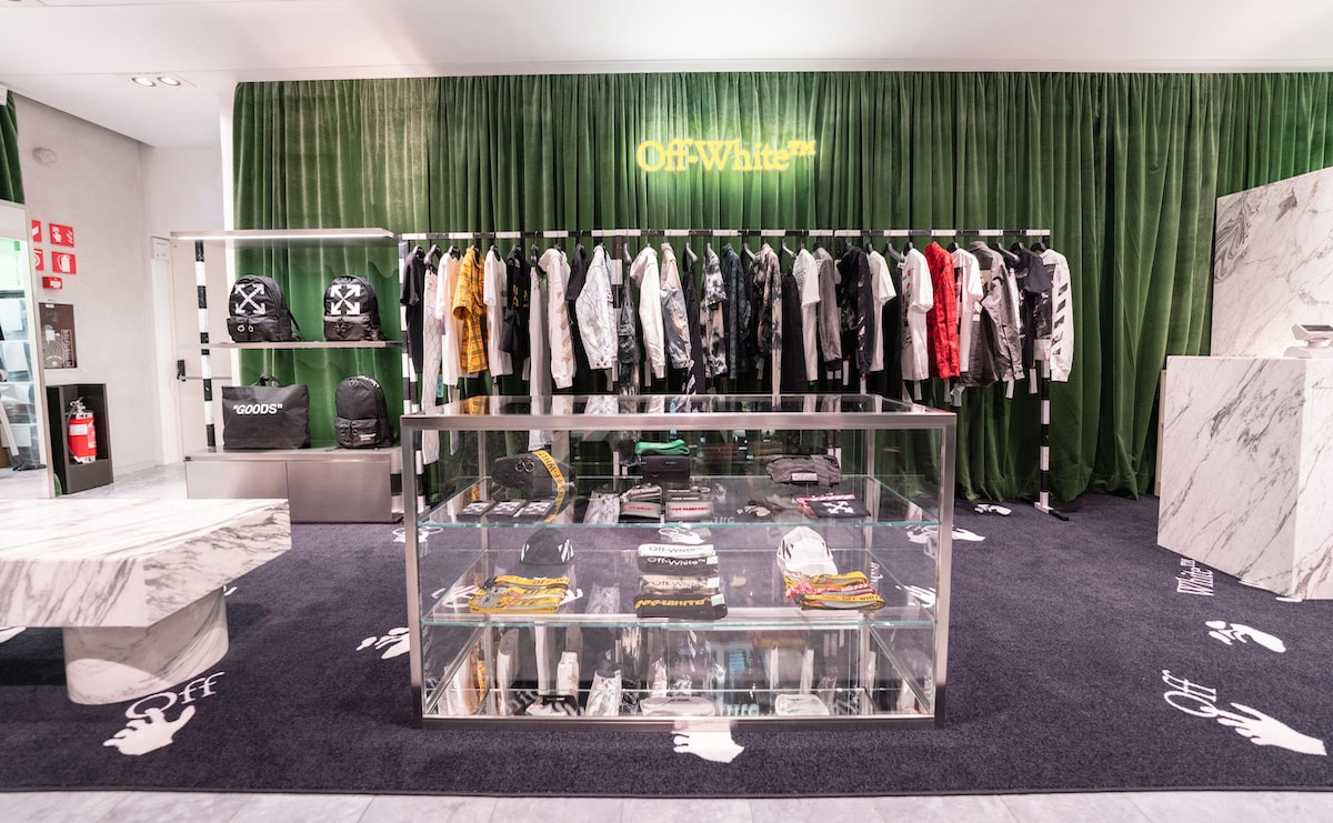 In Bildern: Off-White eröffnet Shop bei Rinascente in Rom In Bildern: Off-White eröffnet Shop bei Rinascente in Rom