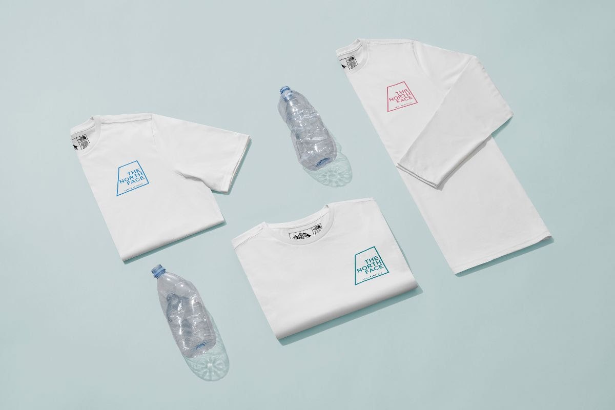 The North Face stellt T-Shirts aus Einwegplastik vor The North Face stellt T-Shirts aus Einwegplastik vor