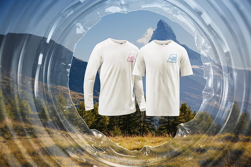 The North Face stellt T-Shirts aus Einwegplastik vor The North Face stellt T-Shirts aus Einwegplastik vor
