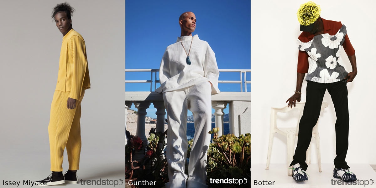 Materialtrends der Männermode SS21 Materialtrends der Männermode SS21