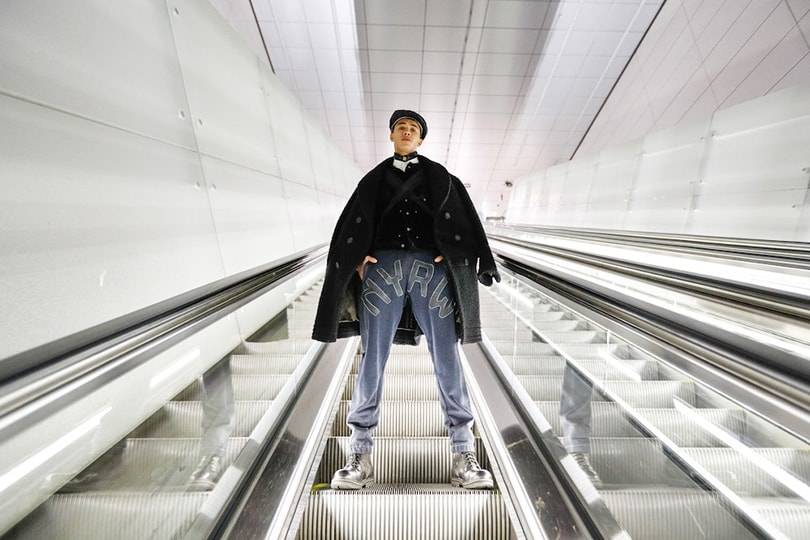 Mode-Metro Richtung G-Star bei der Amsterdam Fashion Week